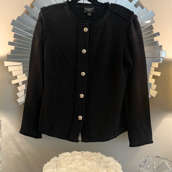 St. John Jackets & Blazers - ST. JOHN MILITARY BUTTON DOWN
